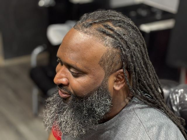 Locs and beard work