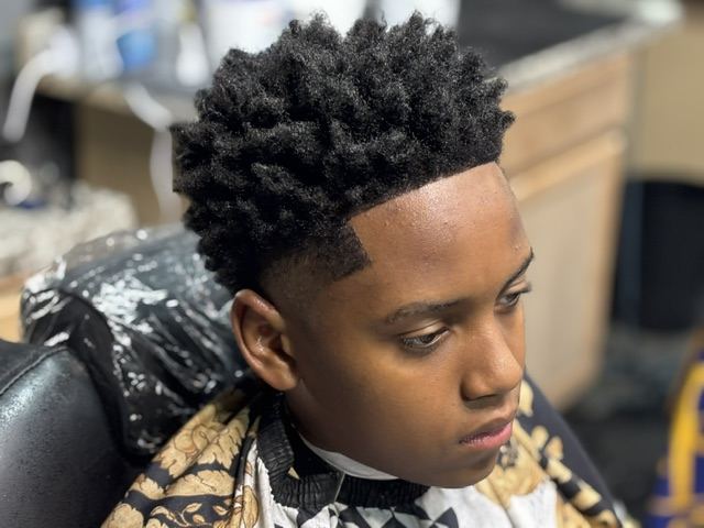 Kids twist fade